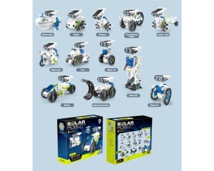 Imagen29 Robot Solar Armable - 12 Figures